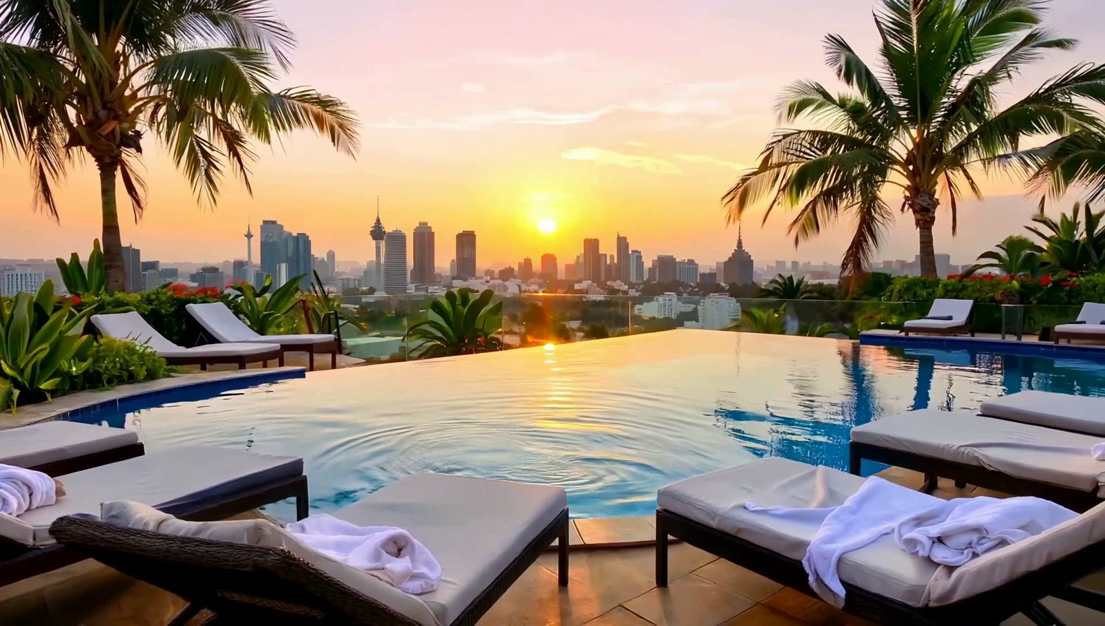 Skyline Rooftop Promo — Hotel AI video preview